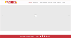 Desktop Screenshot of morleyconcrete.com